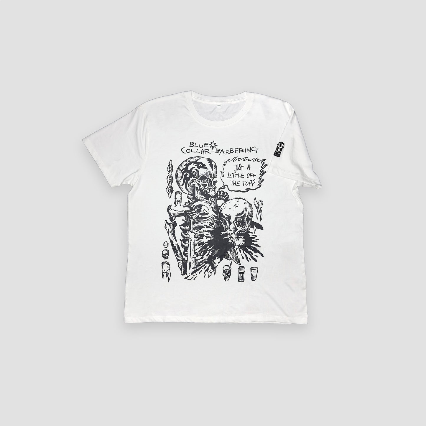 “A little off the top?” Tee
